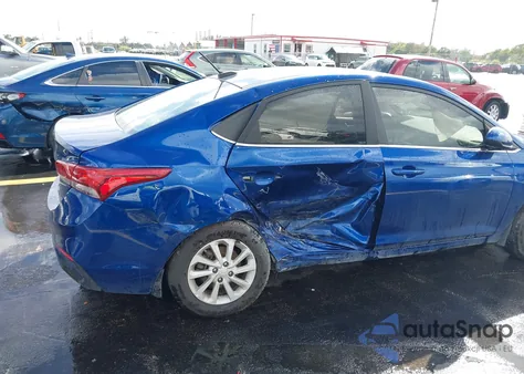 2021 Hyundai Accent Sel z USA, uszkodzony, nr VIN 3KPC24A6XME140751